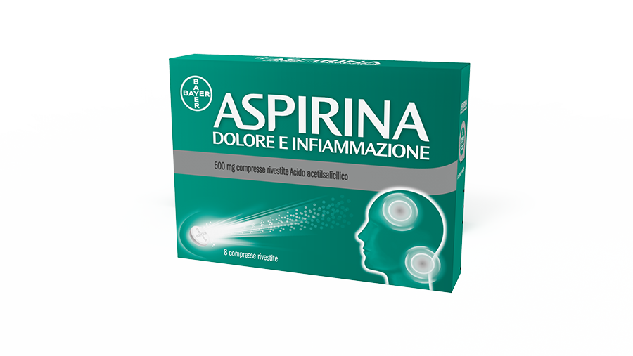 Aspirina dolore e infiammazione 8 compresse